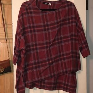 Plaid top